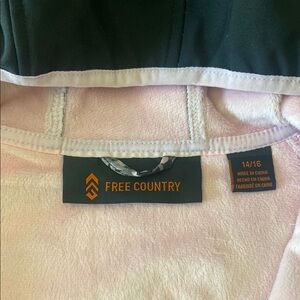 Free Country Black and Pink Outerwear